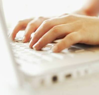 Writing on a computer